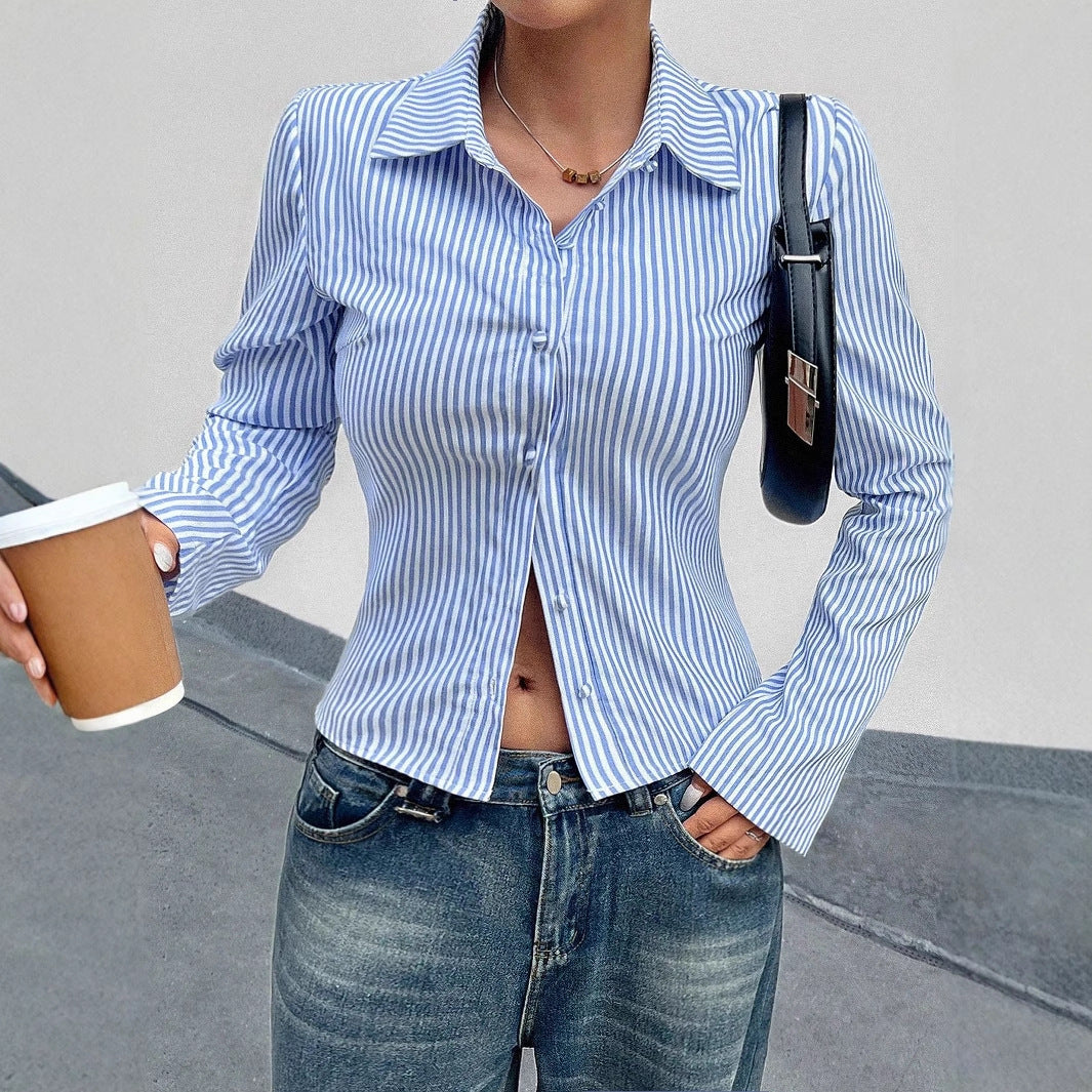 Striped Long Sleeve Shirt